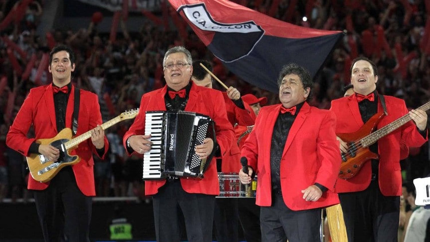 Se cumplen cuatro años de la presentación de Los Palmeras en la final de la Sudamericana 2019