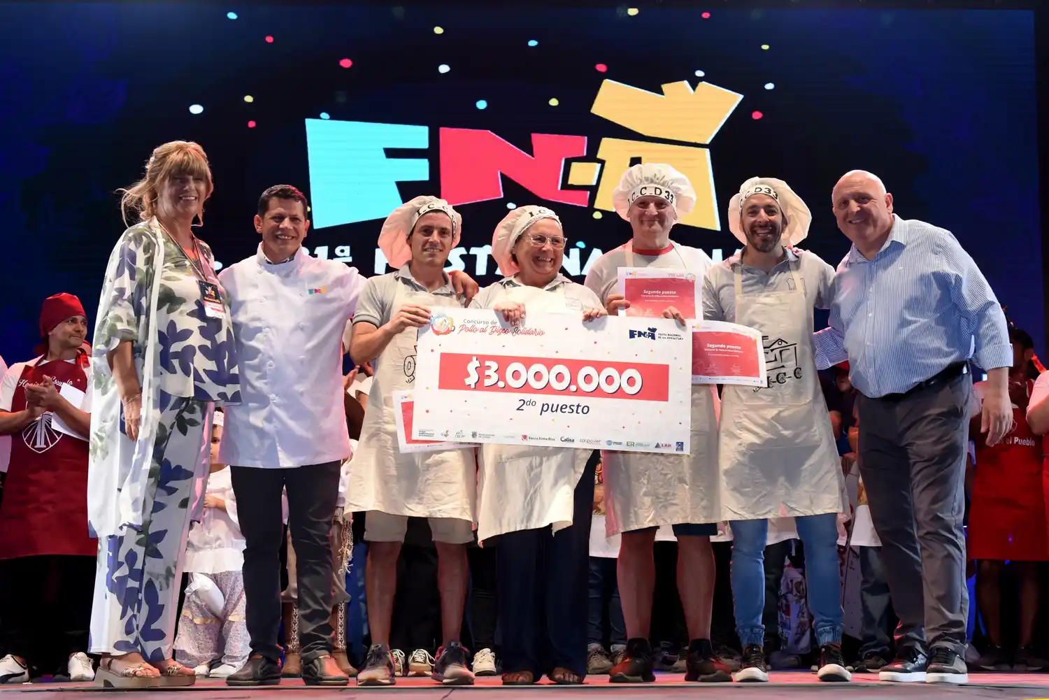 Éxito del concurso ‘Pollo al Disco Solidario’ en la FNA