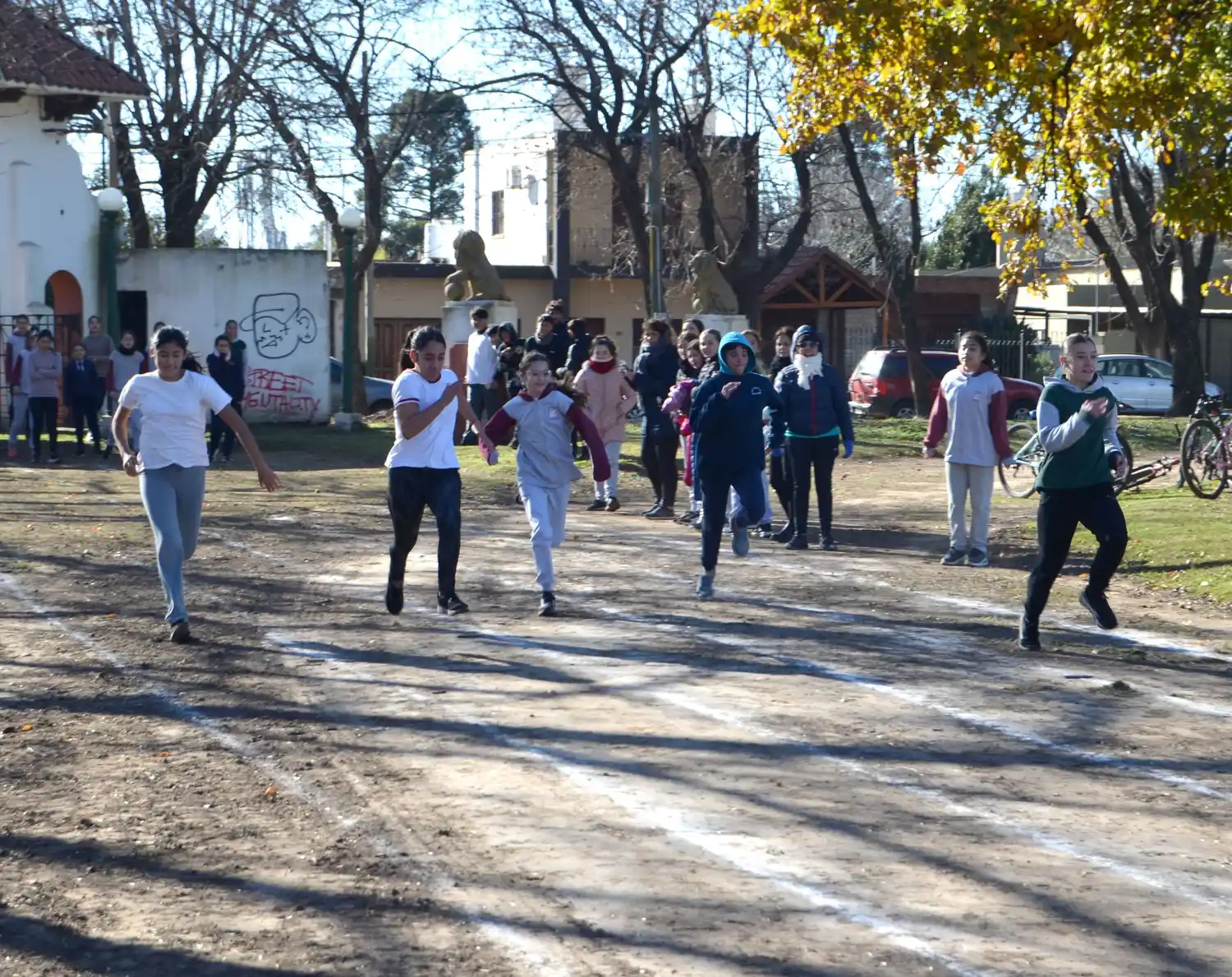 Gran cantidad de jóvenes se sumaron a la propuesta.