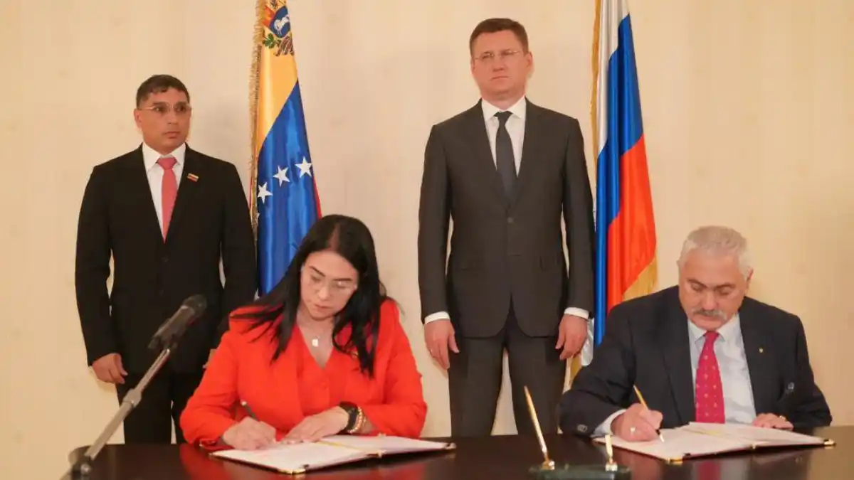 LOS DOS LIGADITOS: Venezuela y Rusia firmaron 16 acuerdos de cooperación
