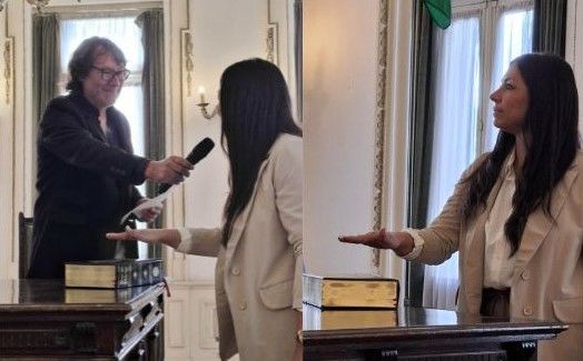 Luisina Beitía juró como concejala