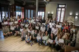 Rumbo a la Diseña Paraná: entregaron certificados a emprendedores en el cierre del ciclo de capacitaciones 2025