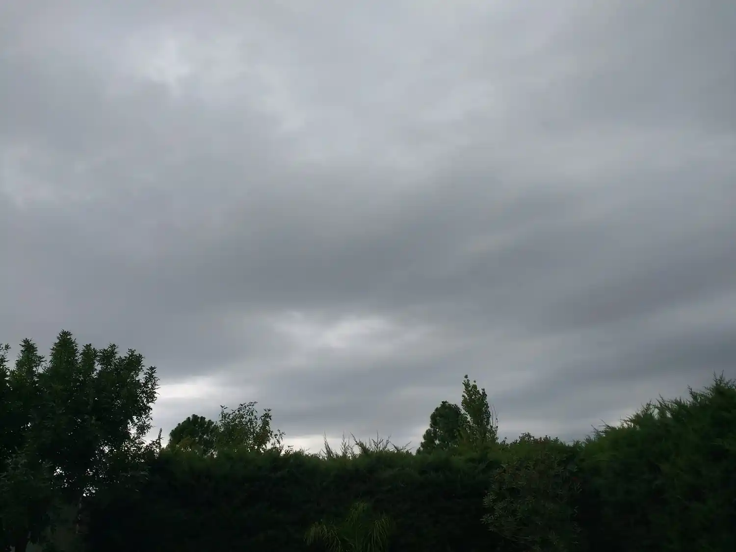 Rige alerta meteorológica por tormentas