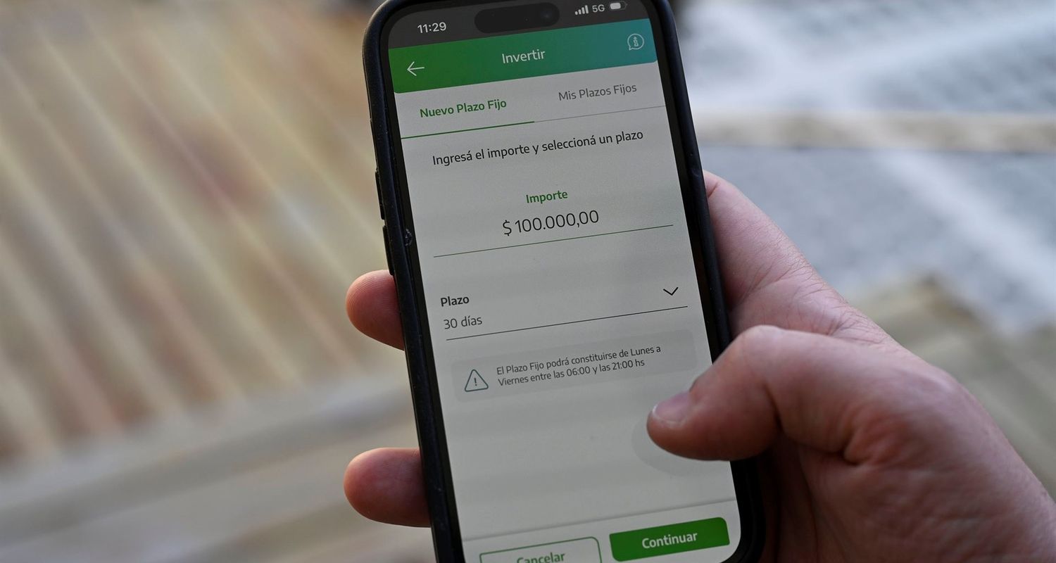 Cuenta DNI ahora facilita la inversión en plazos fijos a través de la app.