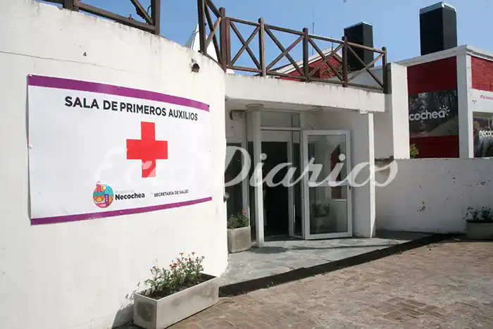 Ya funcionan las postas sanitarias en la playa