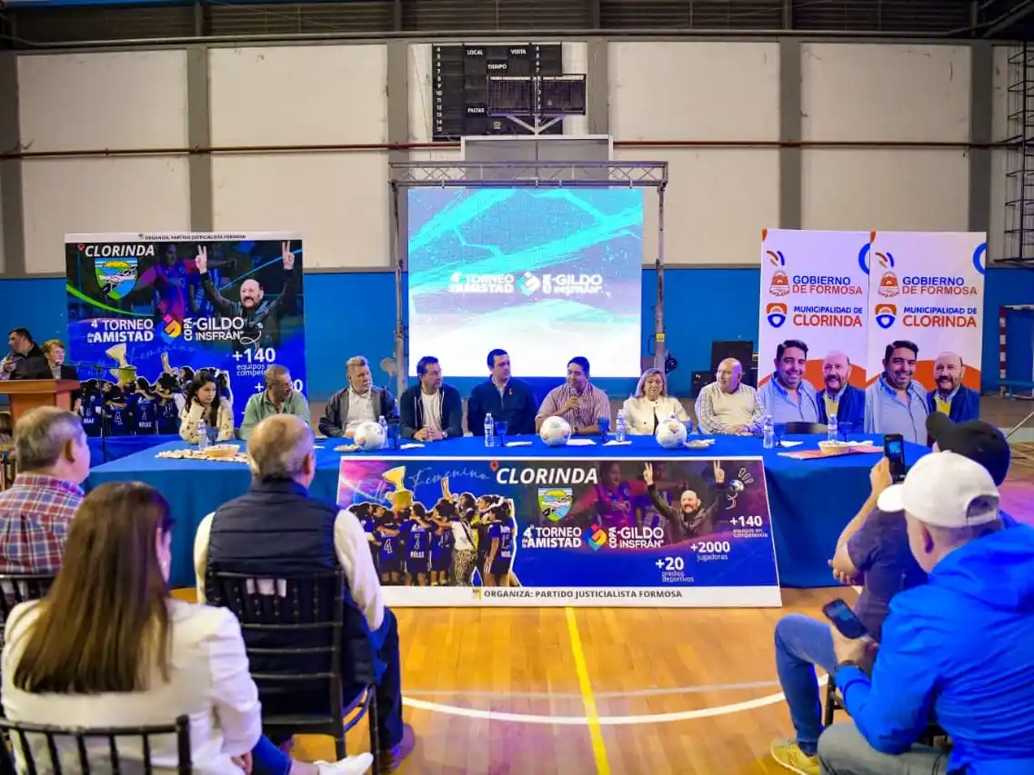 Más de 2000 jugadoras participarán del Torneo de la Amistad Copa “Gildo Insfrán”