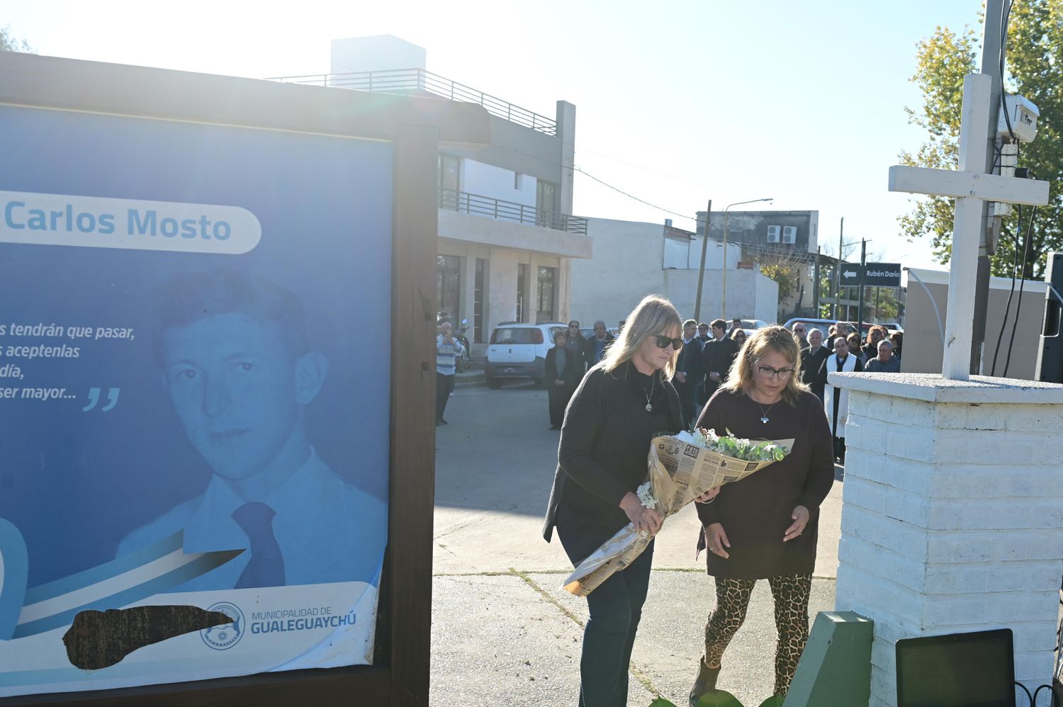 Gualeguaychú homenajeó a Carlos Mosto, héroe de la Guerra de Malvinas