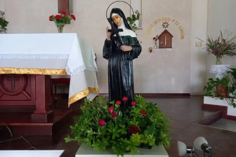 Rafaela celebra a Santa Rita de Casia: “Hay muchas actividades por la fiesta patronal”