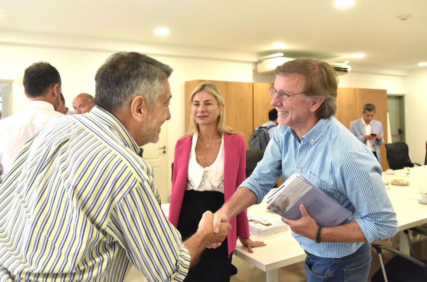 Las cámaras empresarias de Entre Ríos presentaron un proyecto de infraestructura a Bahillo