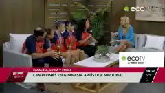 Campeonas en gimnasia artística nacional