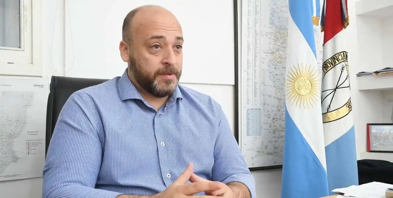 Basile es secretario de Desarrollo Territorial del gobierno provincial. Foto: Flavio Raina