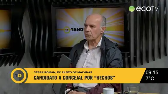 César Román: de Malvinas y los F-16 a la política local y la escucha activa