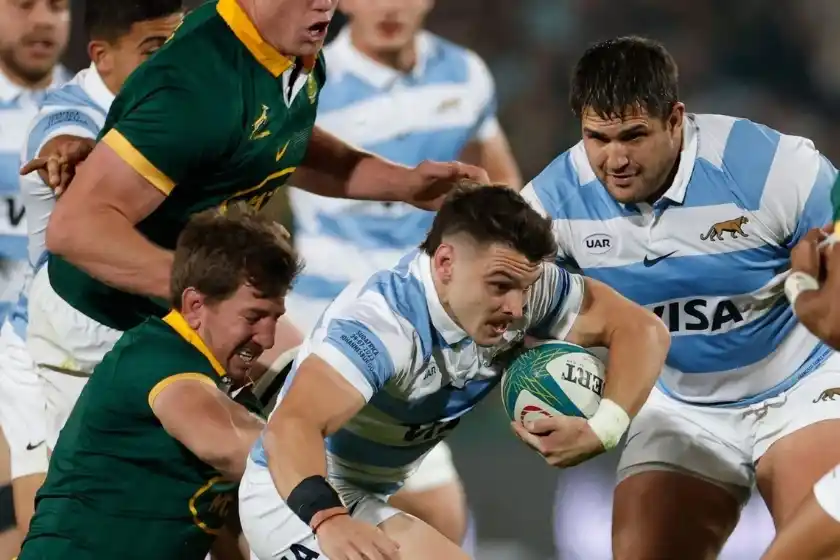 Los Pumas se quedaron al borde de la remontada y cayeron ante Sudáfrica