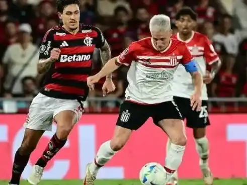 Estudiantes de La Plata va por la remontada como local ante Flamengo. Foto: Ámbito