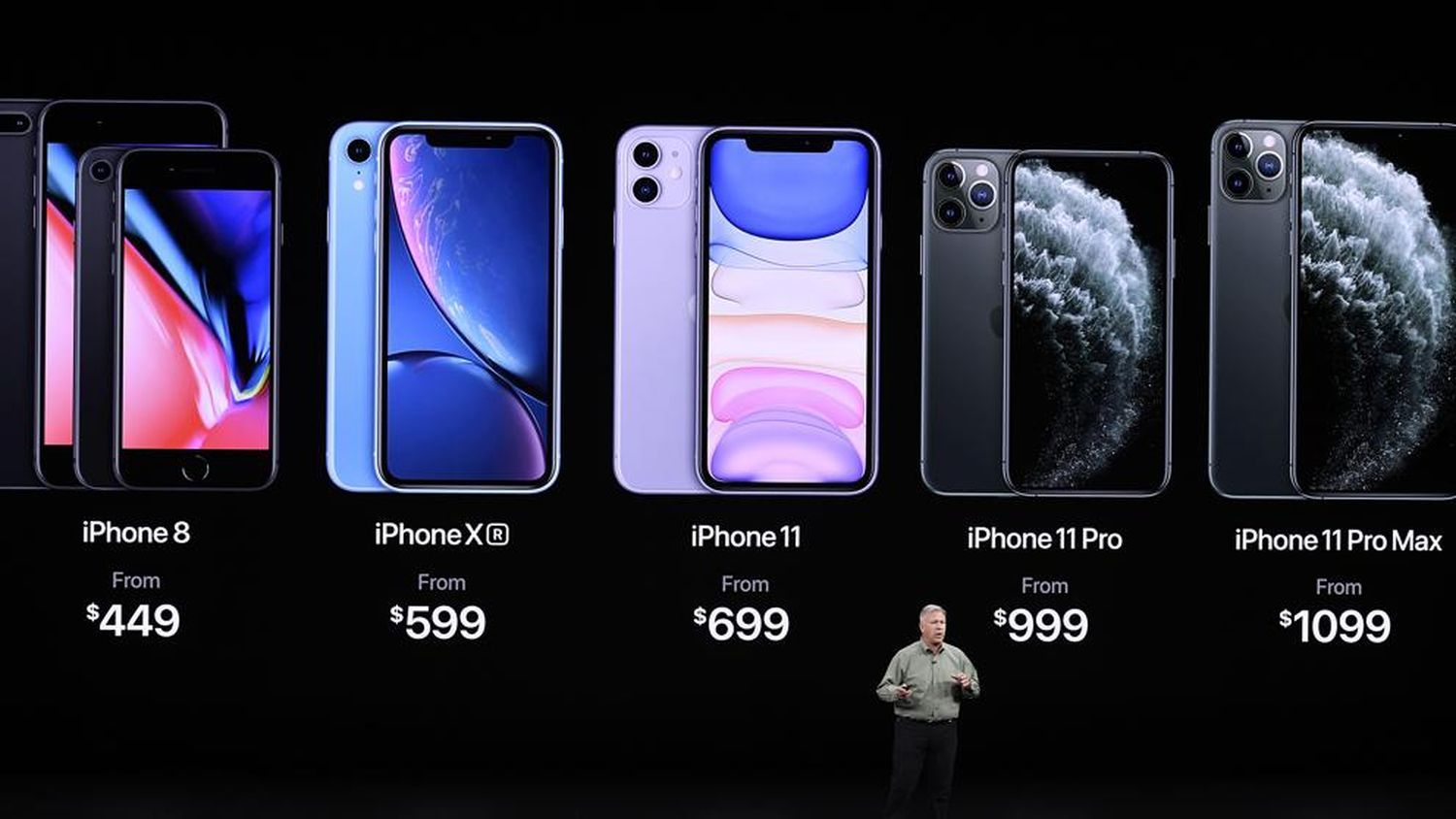 Apple presenta su nueva línea de iPhone  11