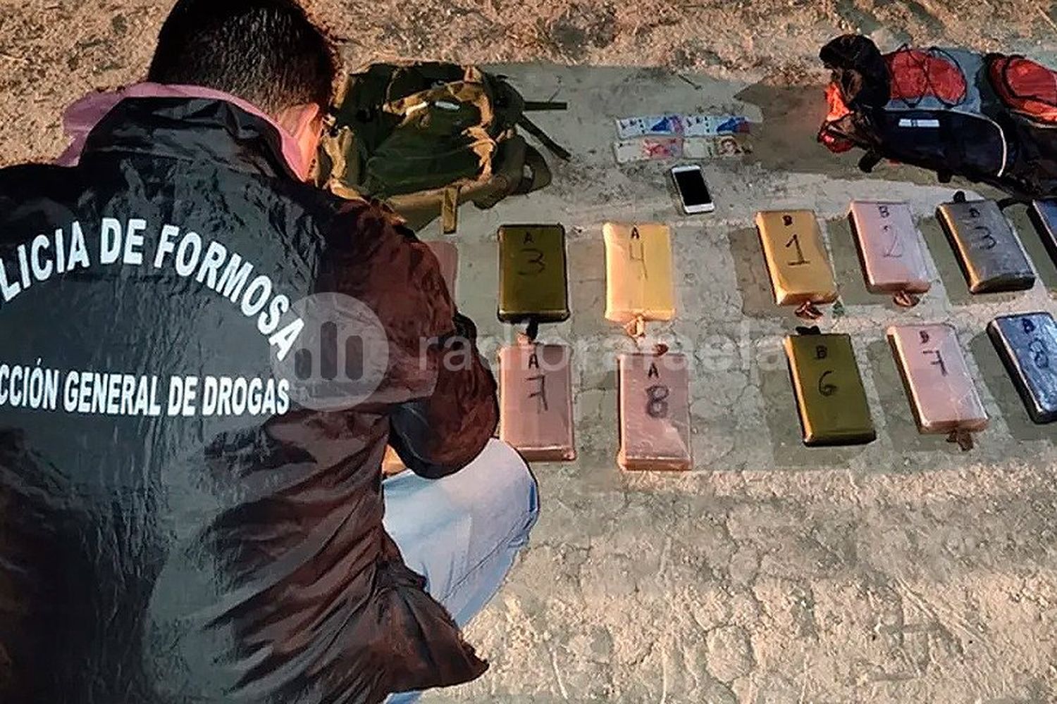 Detuvieron a santafesinos en formosa por traficar casi 20kg de cocaína