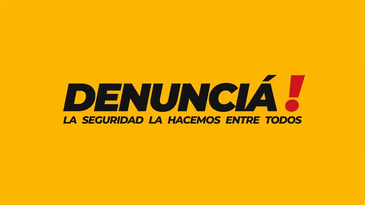 “Denunciá”: el municipio impulsa una campaña para fortalecer la participación ciudadana en seguridad