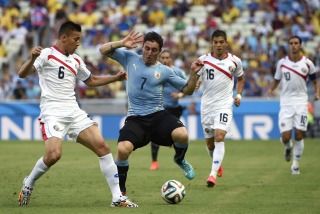 Mundial 2014: Uruguay perdió 3 a 1 con Costa Rica