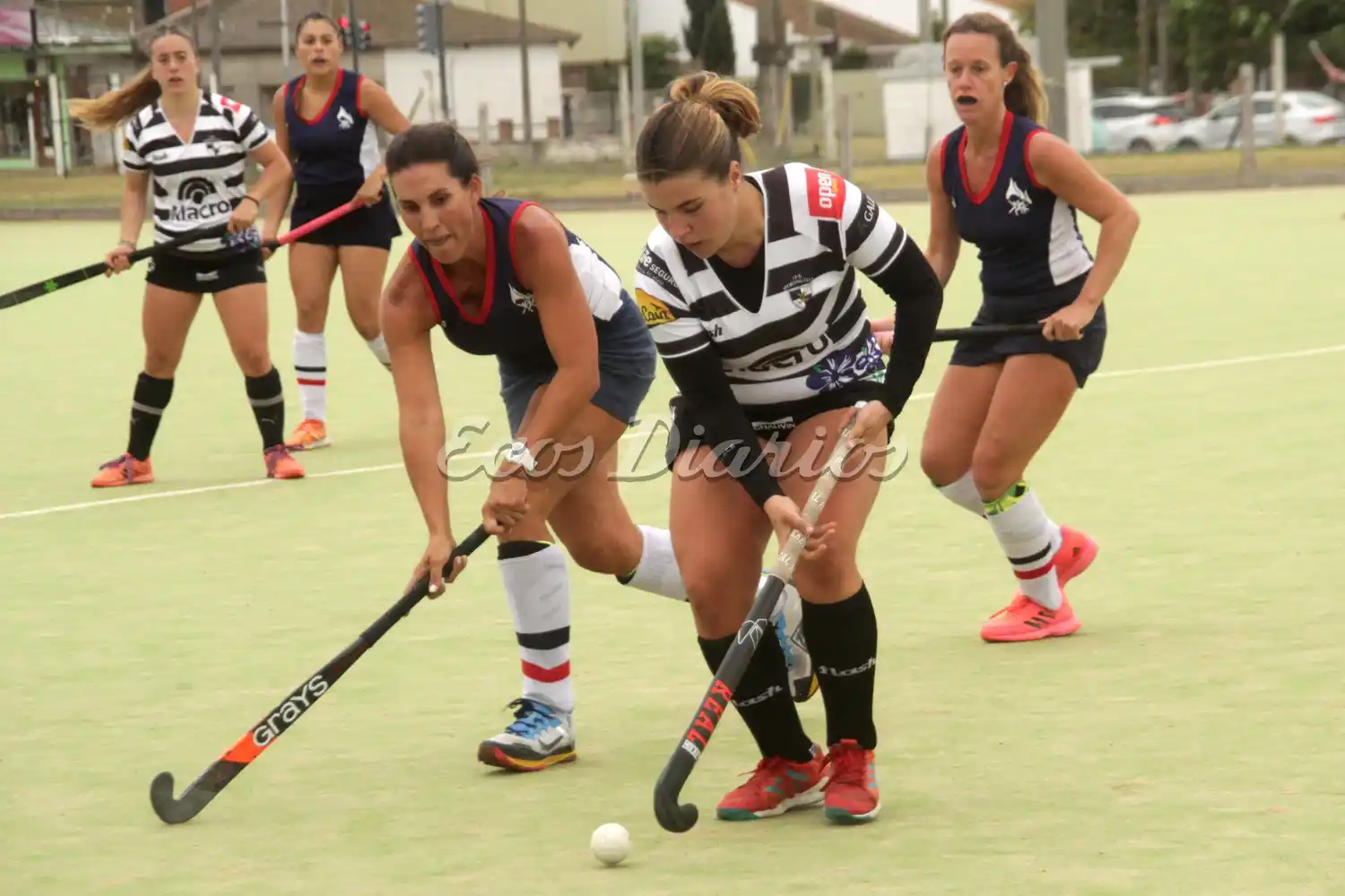 Partido en acción. Del Valle ante Sporting de Mar del Plata en Primera