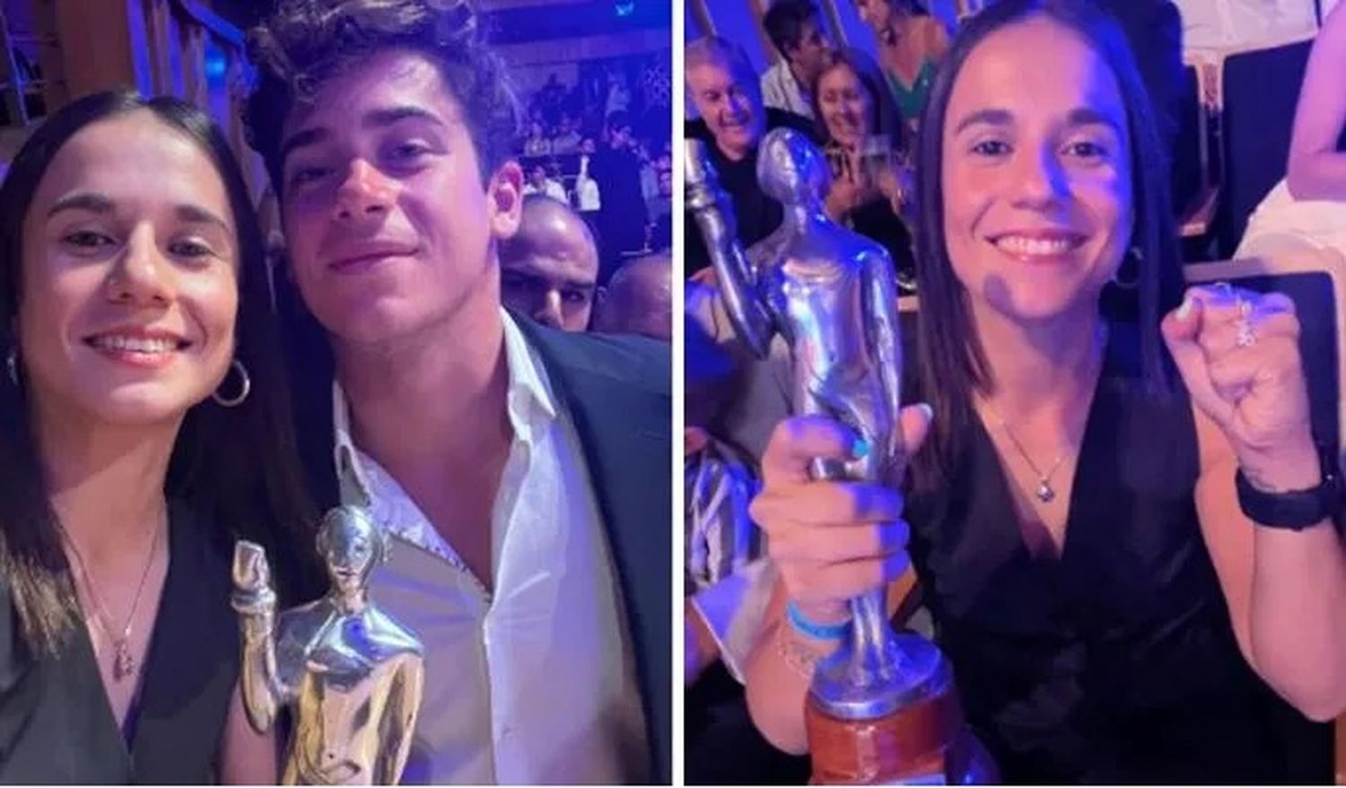 Premios Olimpia: dos entrerrianos se llevaron la estatuilla de plata