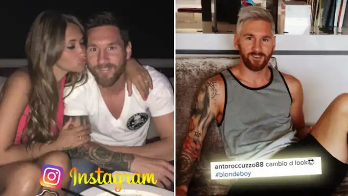 Lionel Messi platinado: rotundo cambio de look 