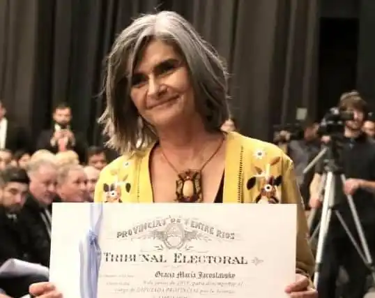 Gracia Jaroslavsky destacó la llegada de la primera mujer a la Vicegobernación