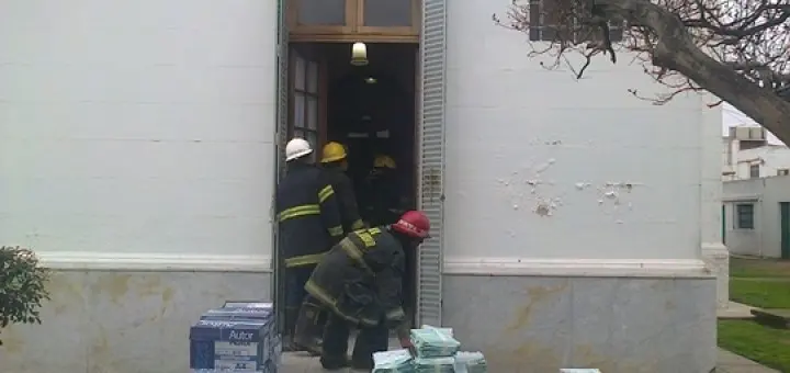Incendio en la municipalidad de Alvear: Para Celillo fue "intencional"