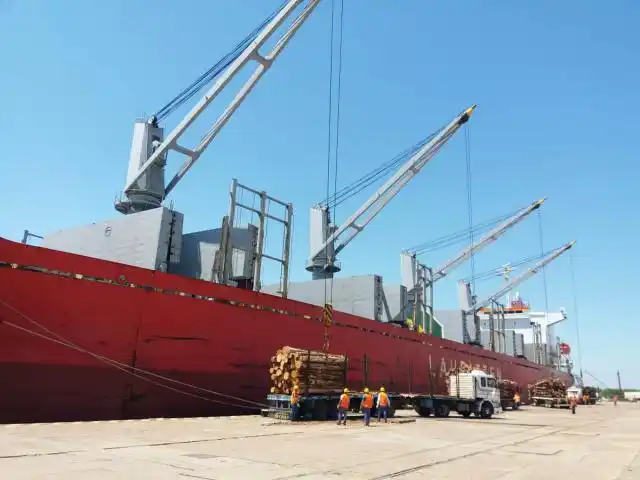 La reactivación portuaria genera un fuerte impulso a la industrial forestal
