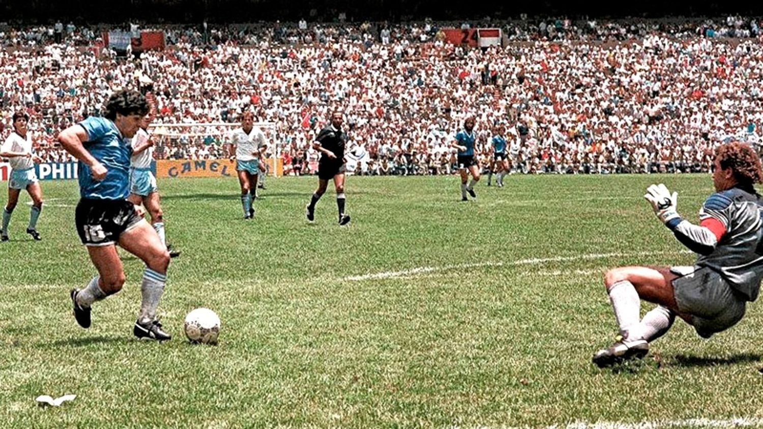 El segundo gol a los  ingleses, la obra maestra que maravilló al mundo