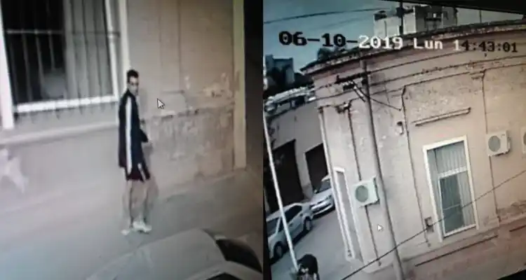 Robó la bici de una nena en el Conservatorio y quedó registrado en cámaras de seguridad