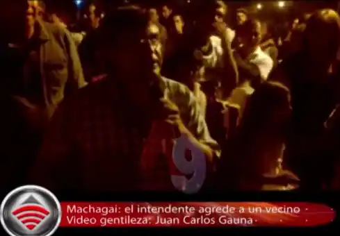 Chaco: El video del Intendente que atacó a vecino que se quejó por inseguridad