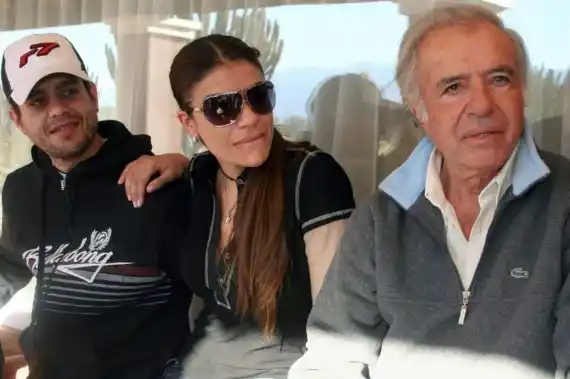 La furia de Menem por la internación de su hijo en un psiquiátrico