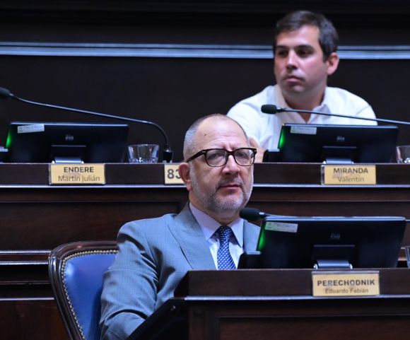 "Creo que de alguna manera, Francisco no vino porque nunca se fue", dijo Perechodnik, diputado por La Plata