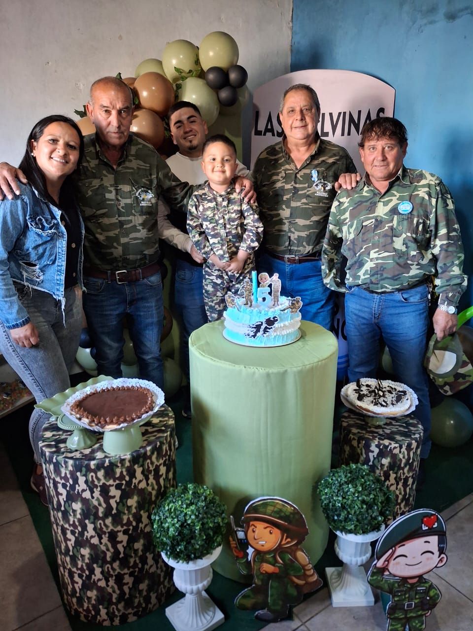 Genaro y excombatientes