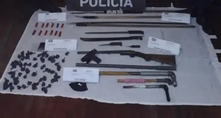 Siguen los conflictos en el Hermano Indio: Allanaron diez casas, aprehendieron a siete personas y secuestraron droga y armas
