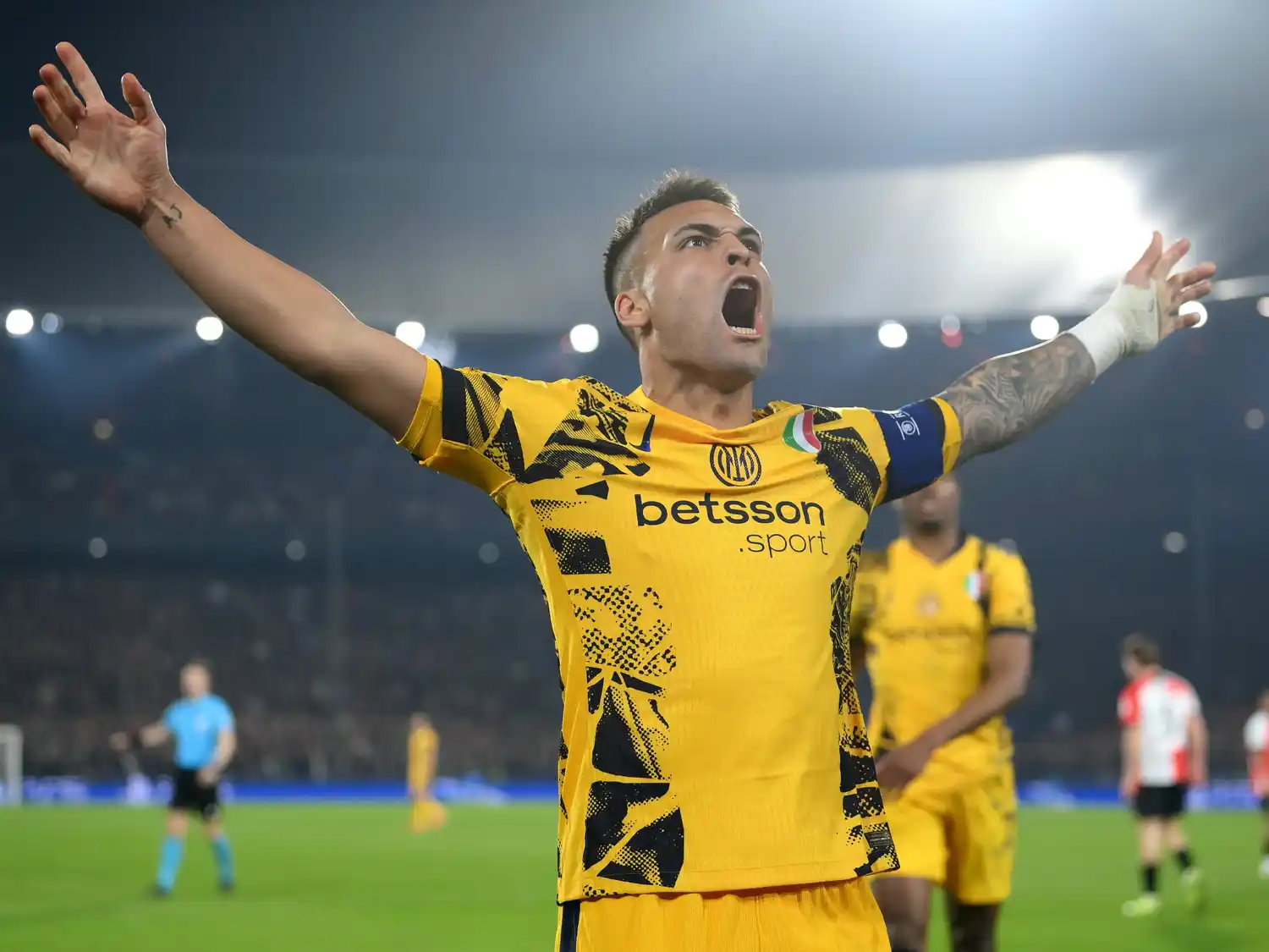 Lautaro Martínez. Expande su récord "Nerazzurri" en Champions League.