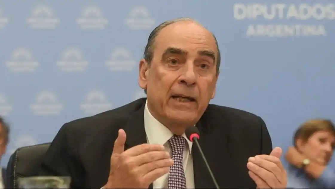 El ministro del Interior, Guillermo Francos.