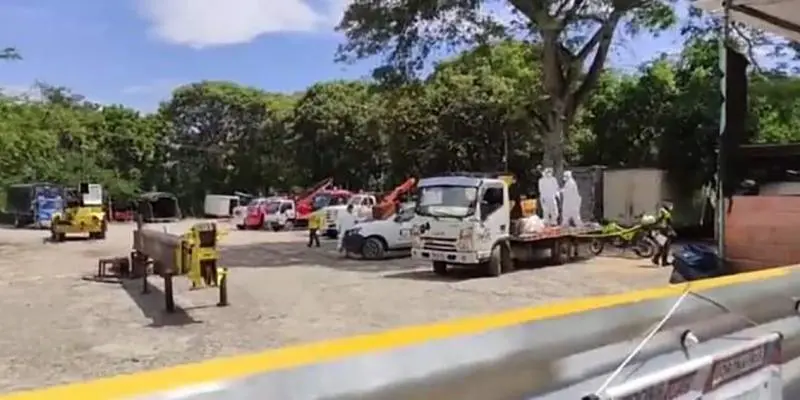 ¡LE CAYÓ UN CAMIÓN ENCIMA! Trágico accidente acabó con la vida de un trabajador venezolano en Colombia