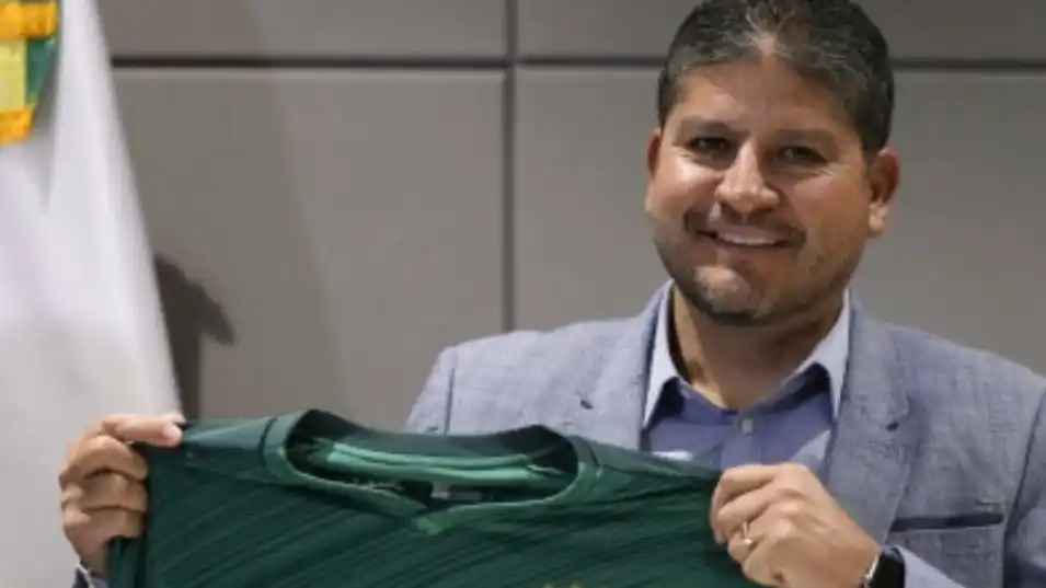 Villegas, DT del seleccionado boliviano.