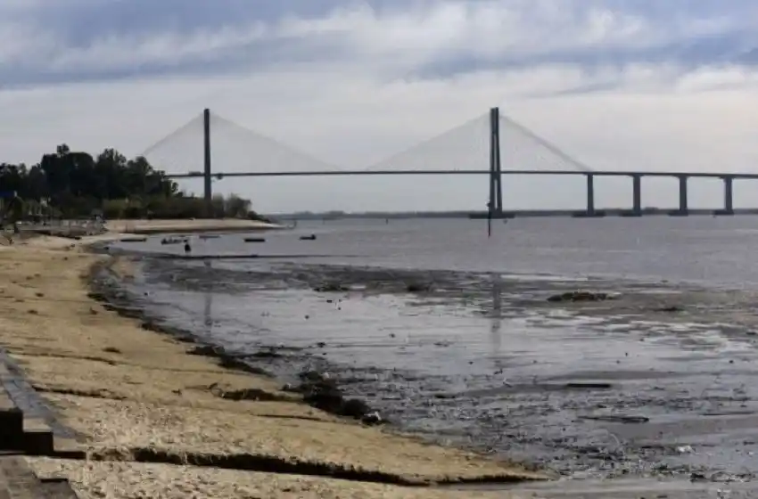 Histórica bajante del río Paraná: el Gobierno declaró la «emergencia hídrica»