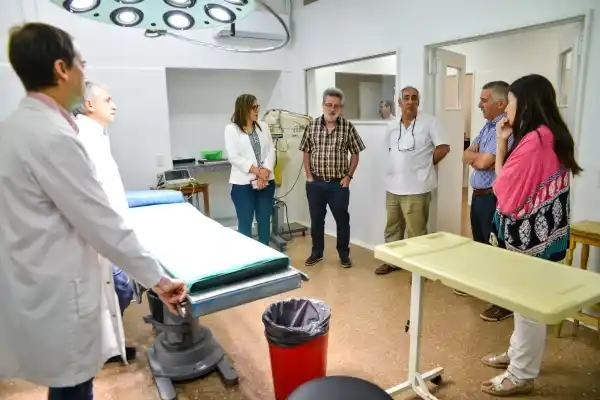 Avanzan las obras en la Clínica Chascomús para que vuelva a prestar servicios