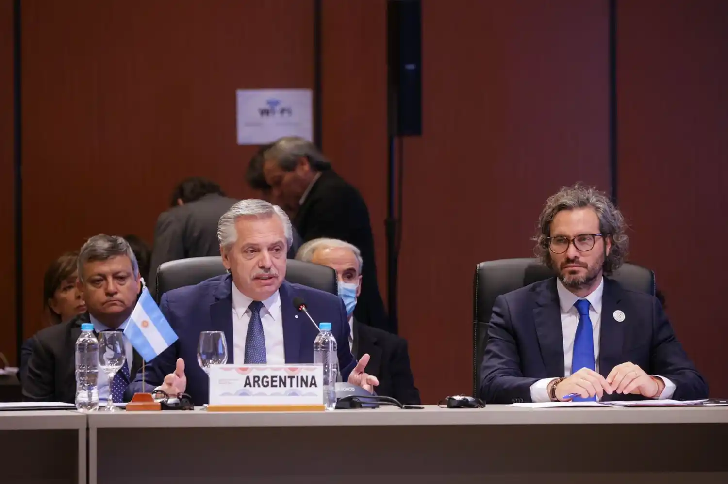 Alberto Fernández expuso en la Cumbre del Mercosur.