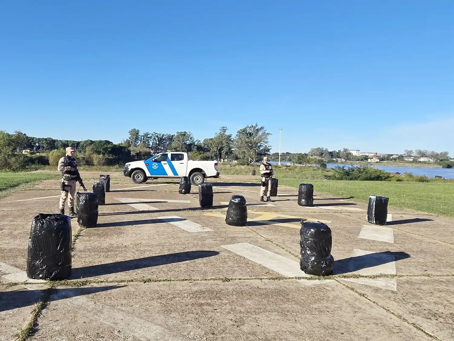 Prefectura Concordia desbarató un intento de contrabando millonario