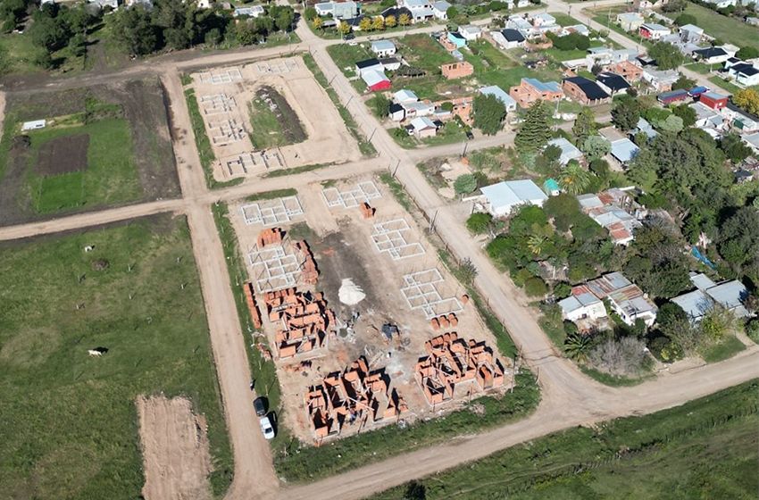 Otamendi: comenzaron las obras para la construcción de viviendas