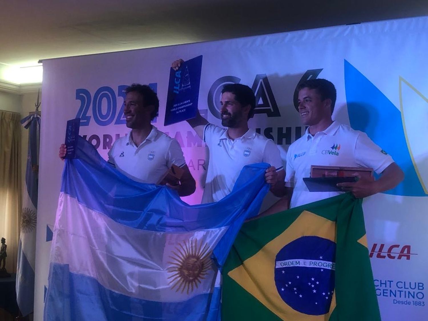 Francisco Renna campeón mundial de ILCA 6 en Mar del Plata