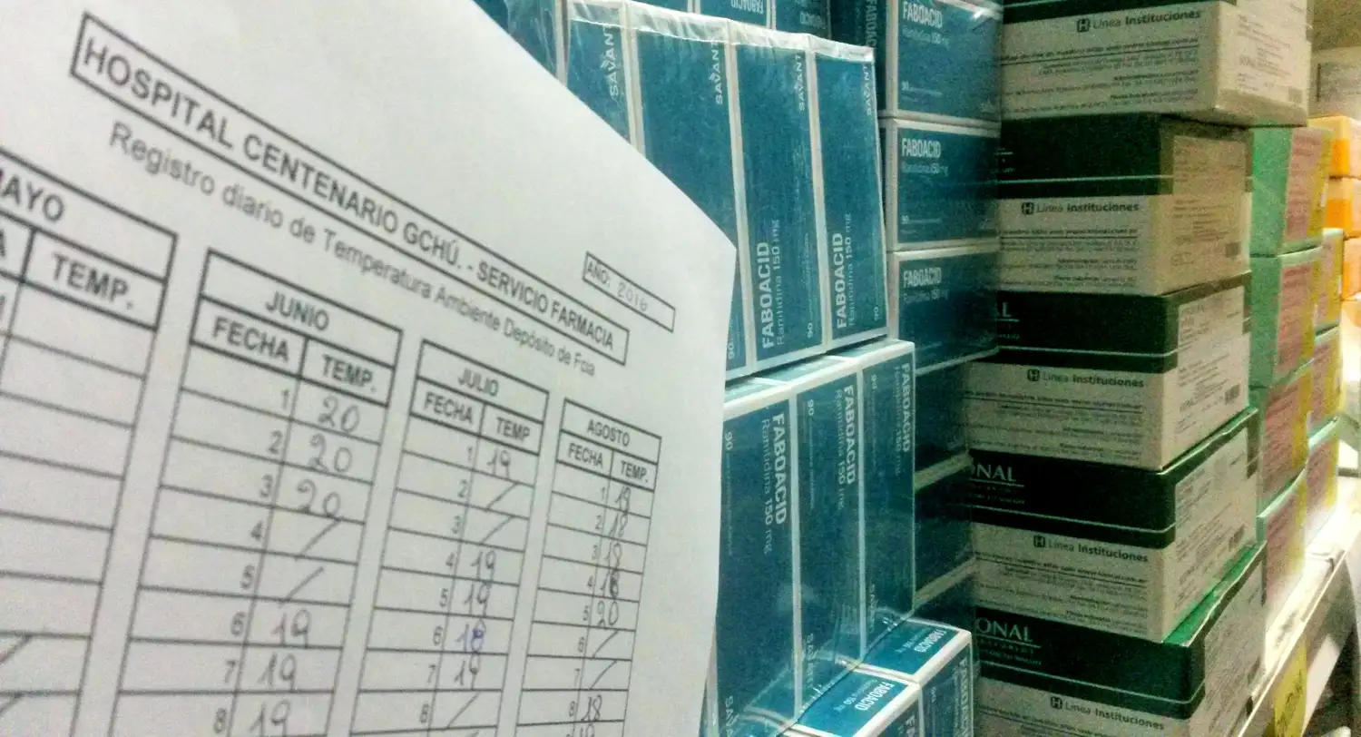 El Servicio de Farmacia del Hospital Centenario será interrumpido por cambios en los sistemas