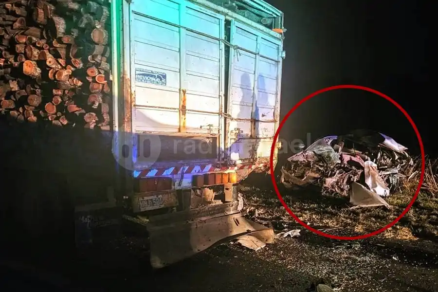 En un trágico accidente, falleció un músico folclórico de la región: chocó contra un camión cargado de leña