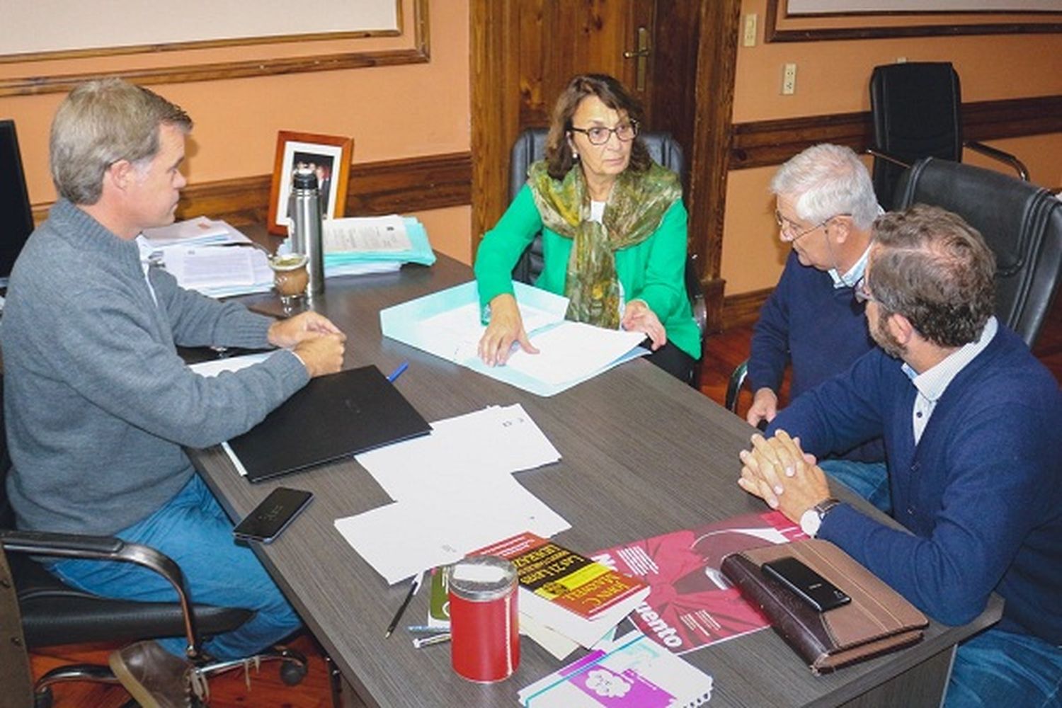 Entregaron un proyecto para avanzar en las obras de la cuenca sudoeste