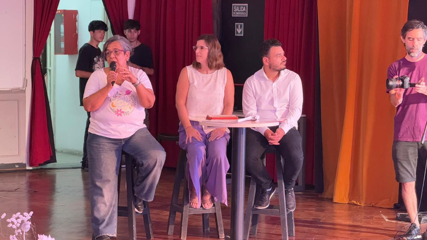 Miriam Carabajal compartió la experiencia de este programa municipal.