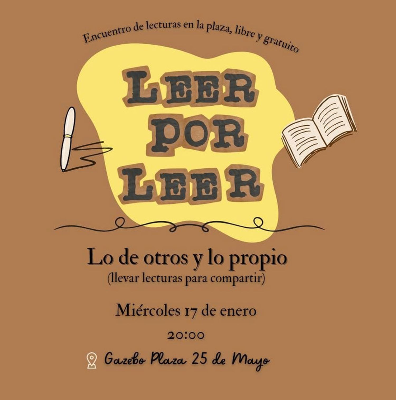 Llega el segundo encuentro de “Leer x Leer”